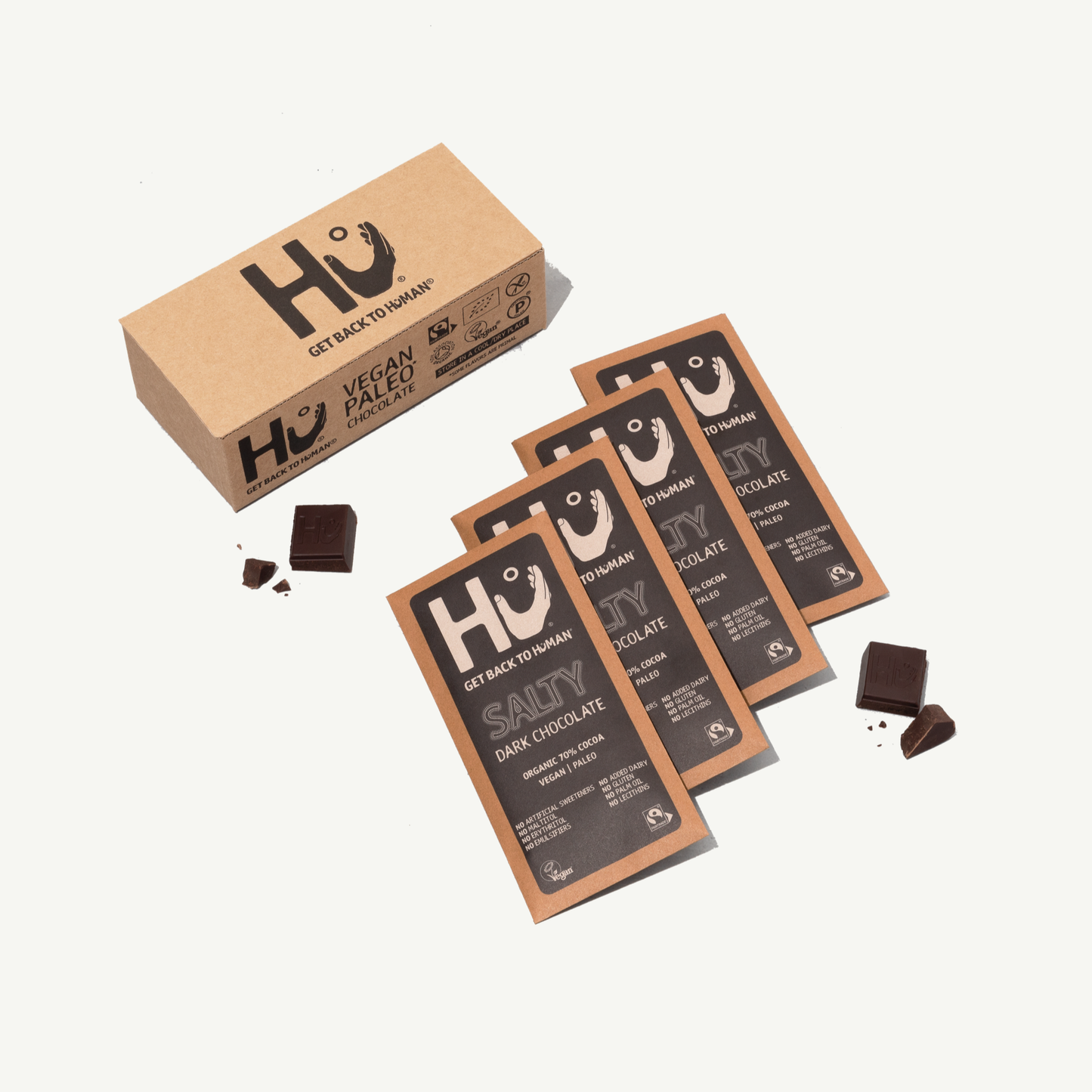 Hu - Salty Dark Chocolate Bar Single Bar