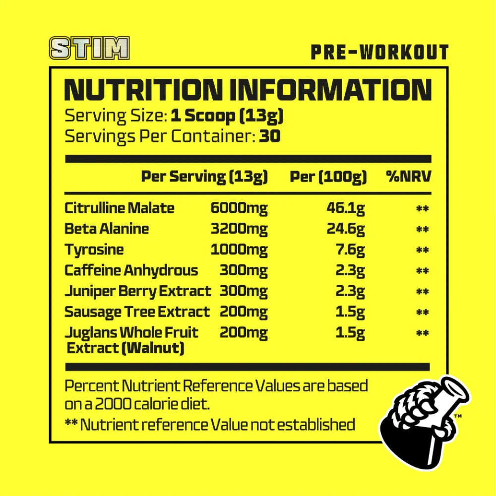 Beast Pharm - STIM Pre Workout 30 Servings