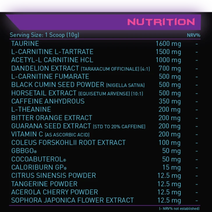 Alpha Neon - Darkshred V2 Thermogenic Pre-workout 30 Servings
