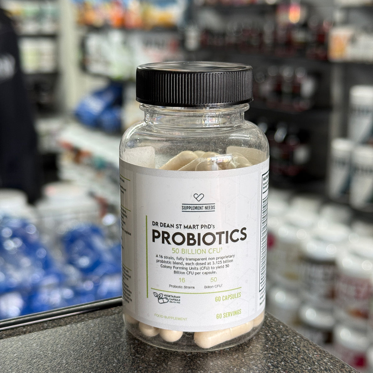 Supplement Needs Probiotics 60 Capsules - 50 Billion CFU