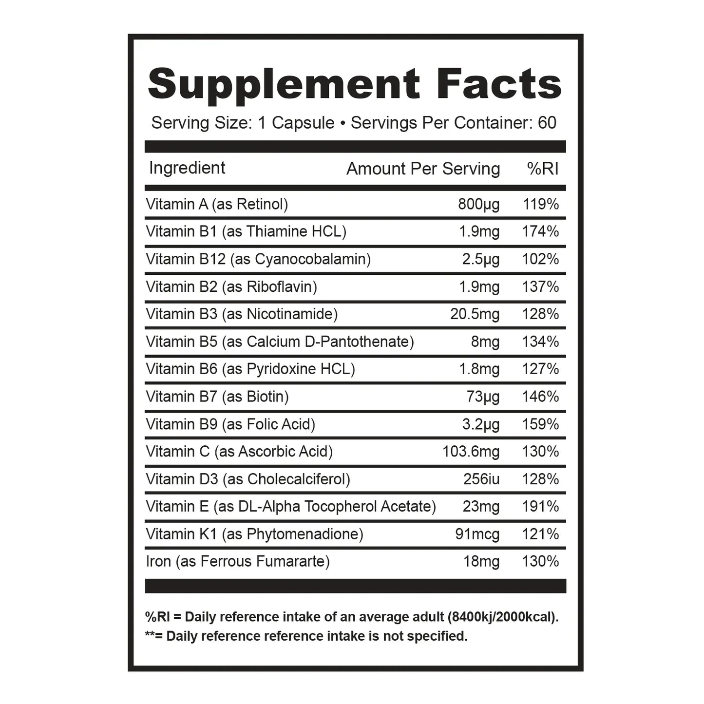 1 Source Supps - Immune 1