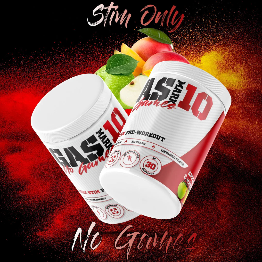 Gasmark 10 - No Games Pre Workout (Stim Only)