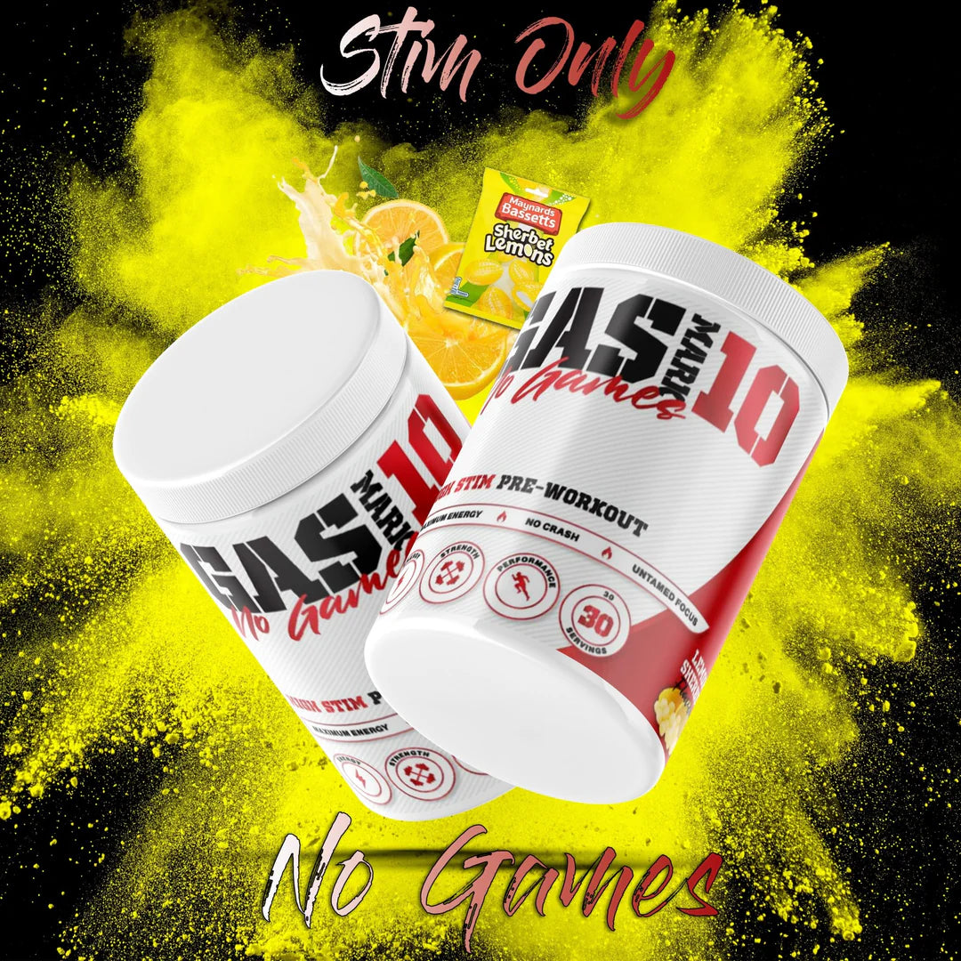 Gasmark 10 - No Games Pre Workout (Stim Only)