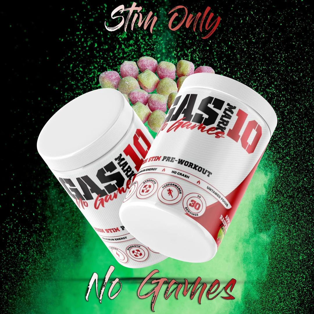 Gasmark 10 - No Games Pre Workout (Stim Only)