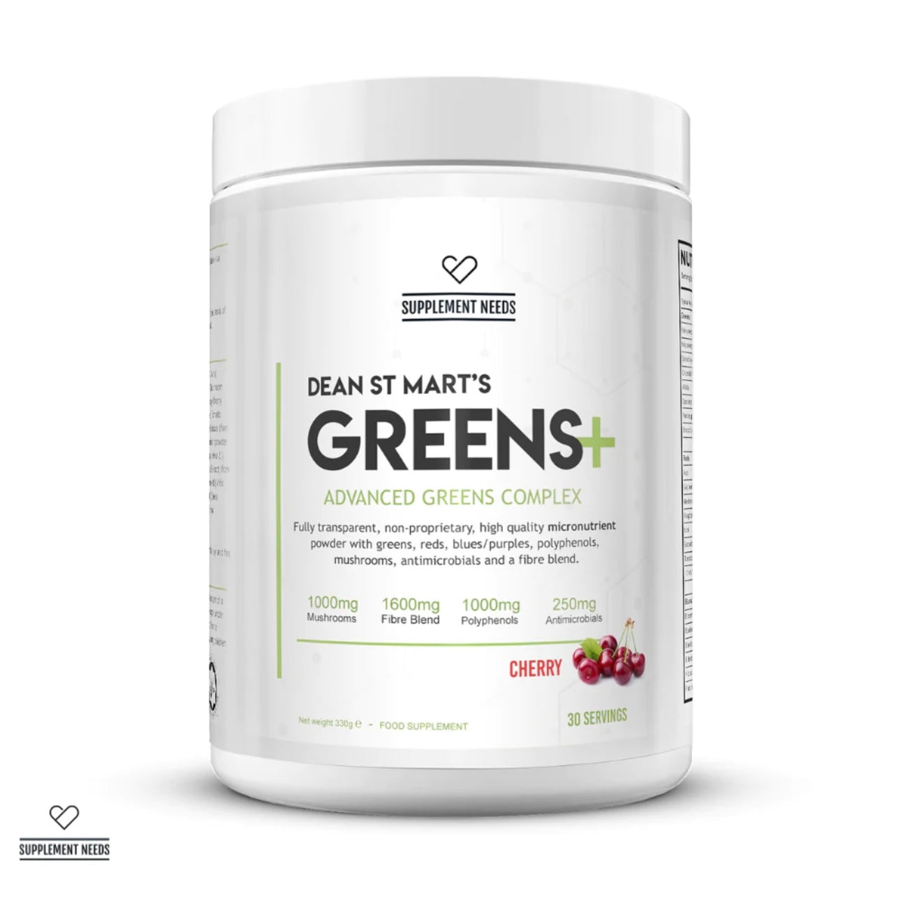 Supplement Needs - Greens+ 30 Serv