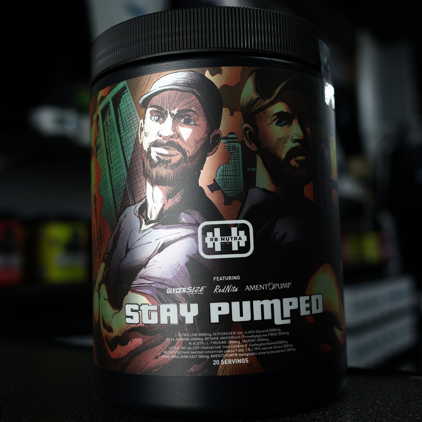 RB Nutra - Stay Pumped 20 Servings