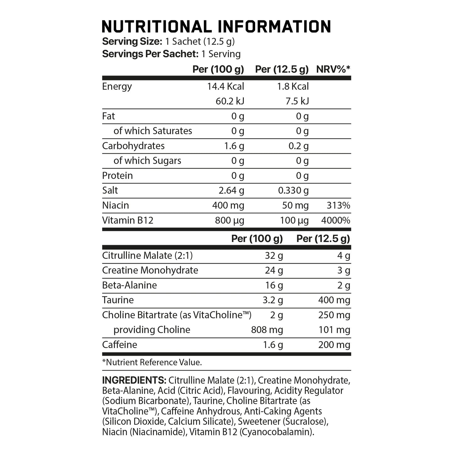 Applied Nutrition - ABE Ultimate Pre-Workout Samples