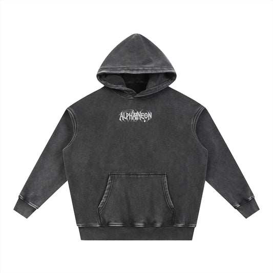 Alpha Neon - Ascend Oversized Hoodie Black