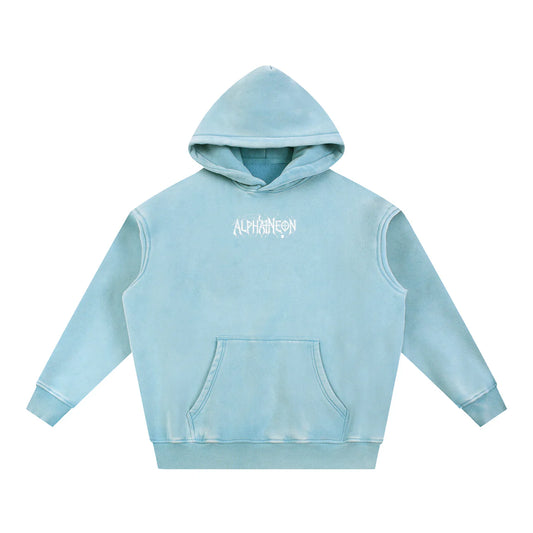 Alpha Neon - Ascend Oversized Hoodie Glacier
