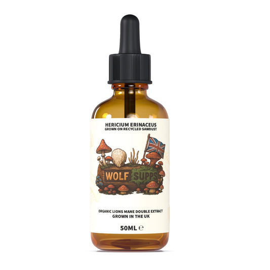 Wolf Supps - Organic Lions Mane Mushroom Extract