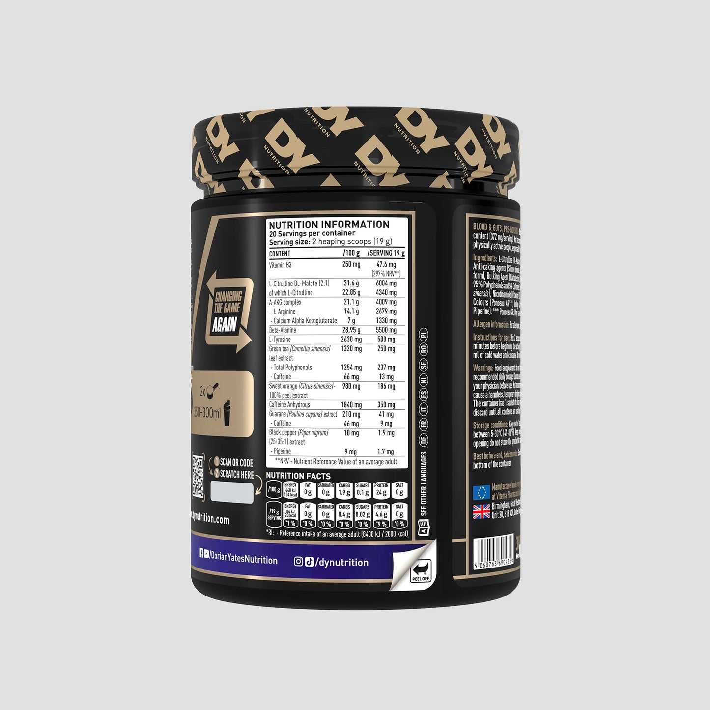 DY Nutrition - Blood & Guts