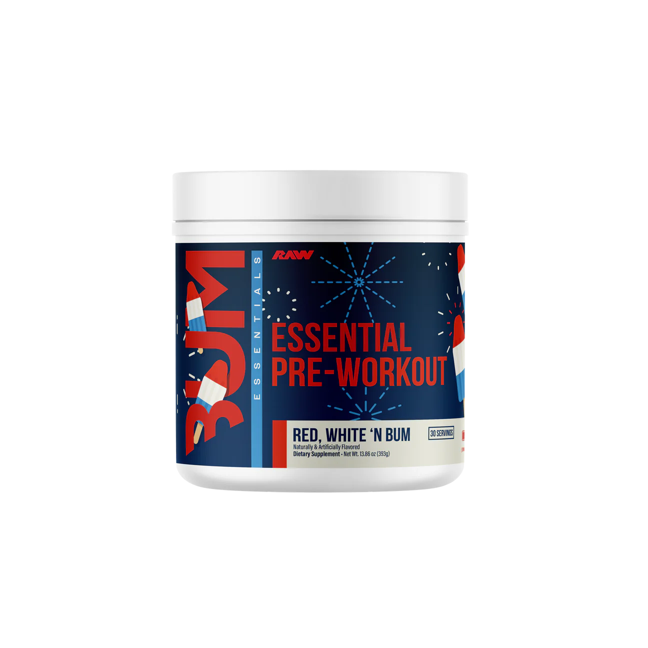 Raw Nutrition - BUM Essential Pre Workout 30 Servings