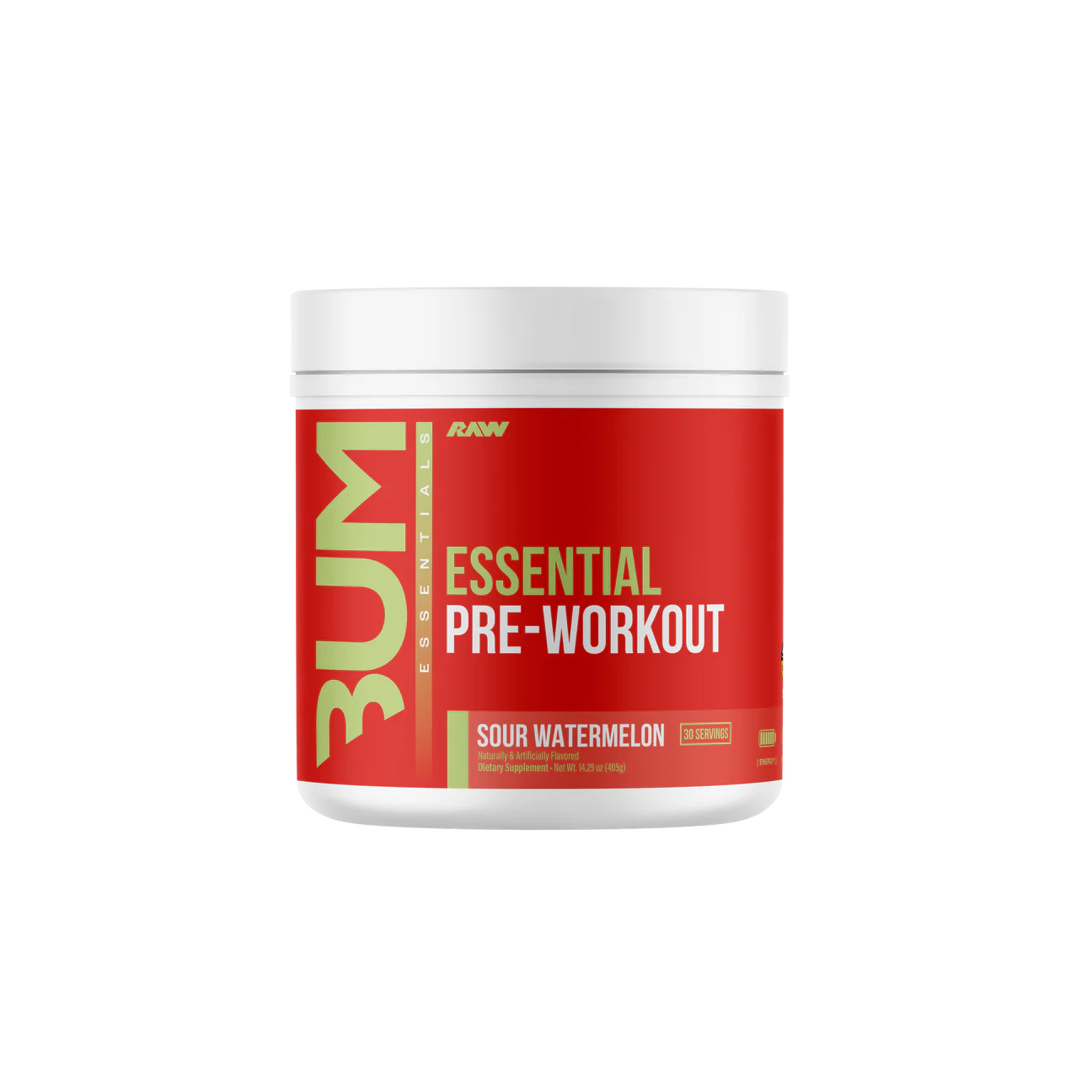 Raw Nutrition - BUM Essential Pre Workout 30 Servings