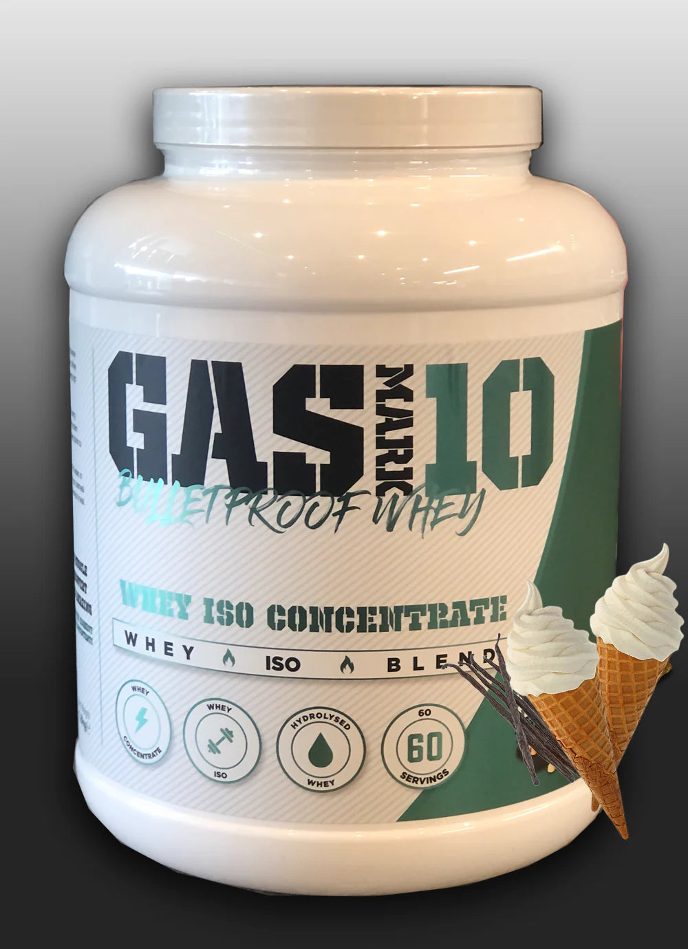 Bulletproof Whey - Gasmark 10