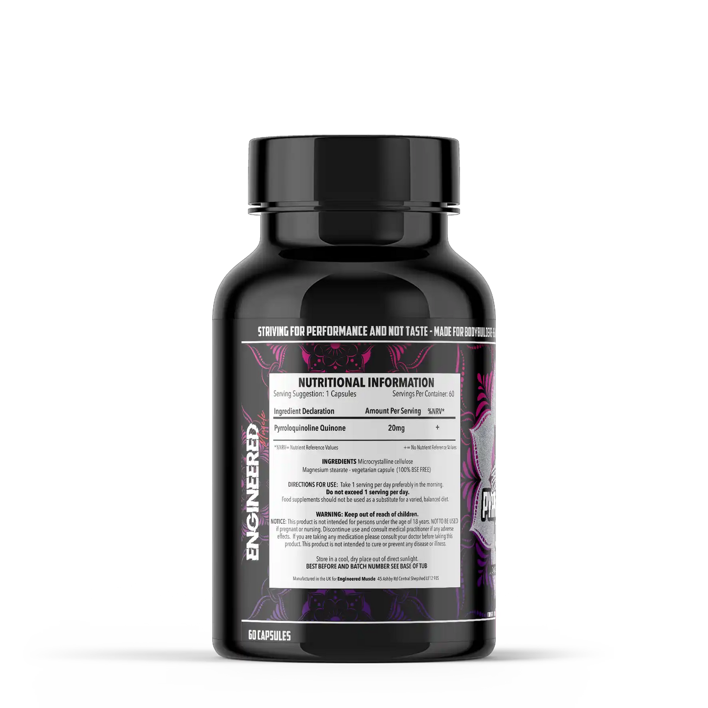 Engineered Muscle - PQQ – Pyrroloquinoline Quinone