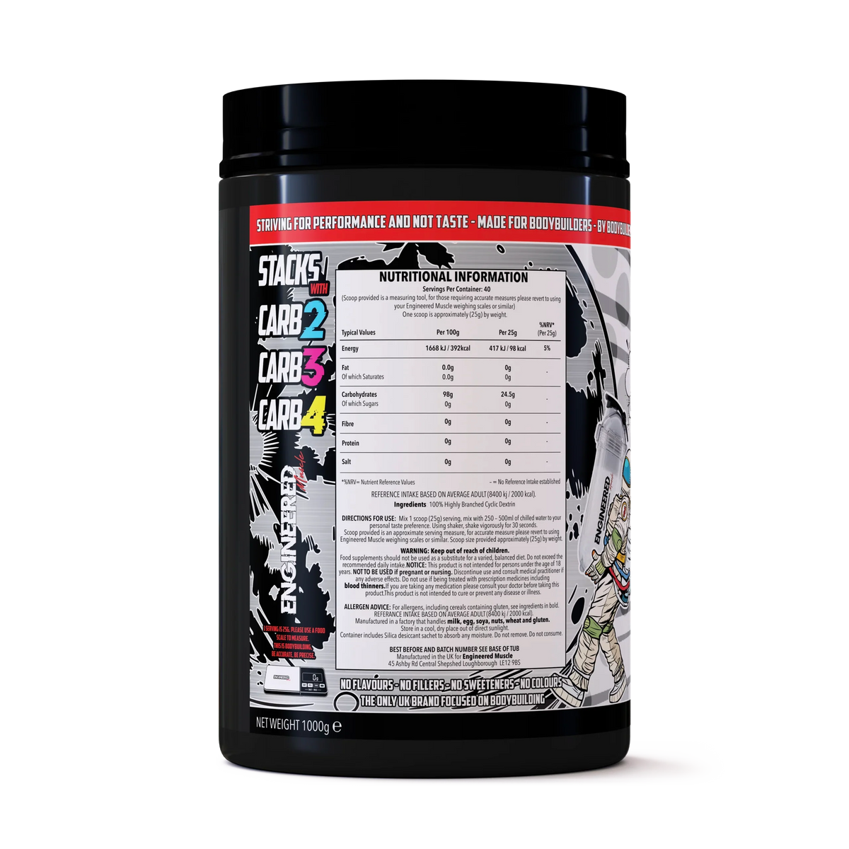 Engineered Muscle Cyclic Dextrin Powder - 1kg
