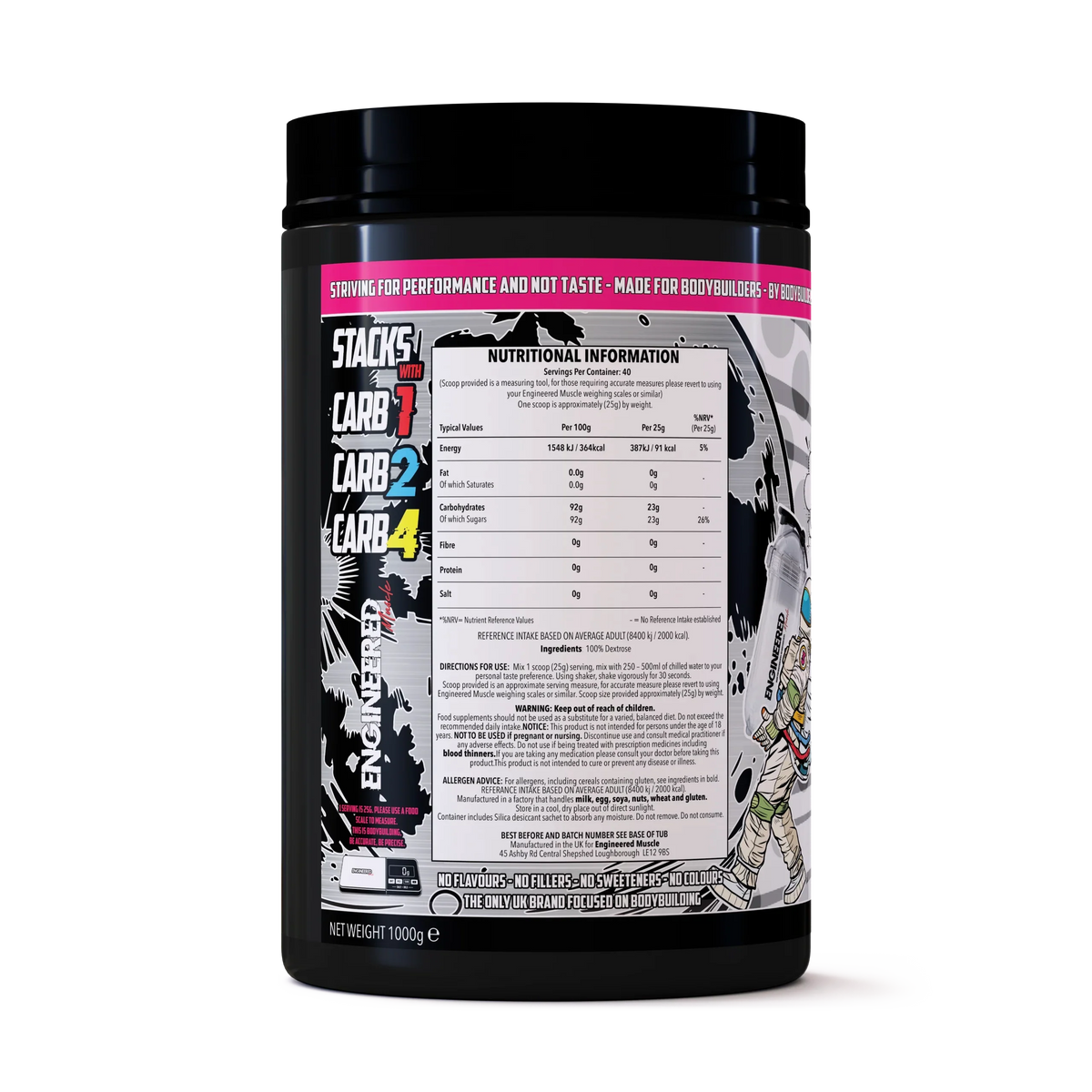 Engineered Muscle Dextrose Powder - 1kg