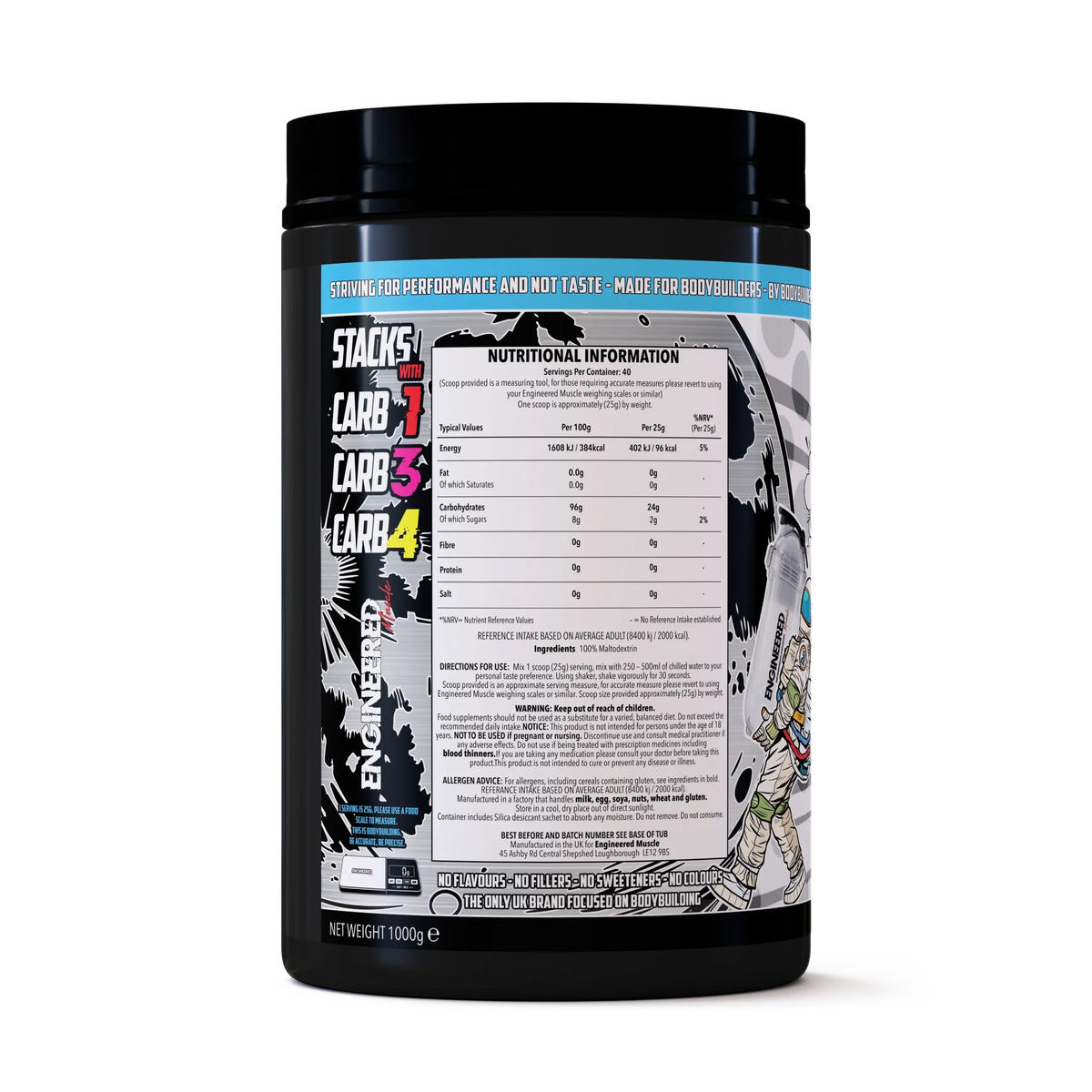 Engineered Muscle Maltodextrin Powder - 1kg