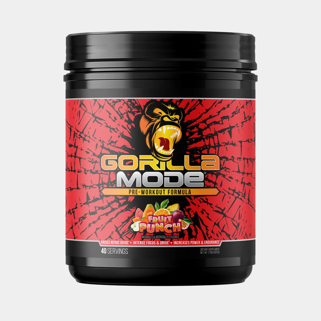 Gorilla Mind Gorilla Mode Pre-Workout - 40 Servings