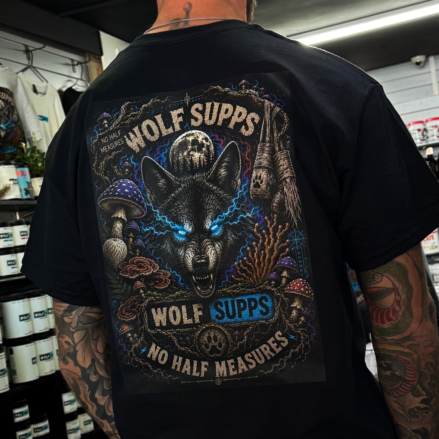 Wolf Supps - Moonshroom Tee