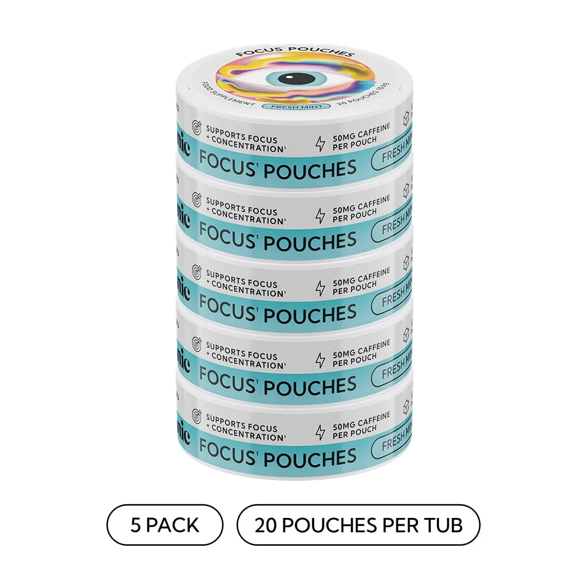 Neutonic Focus Pouches - Fresh Mint