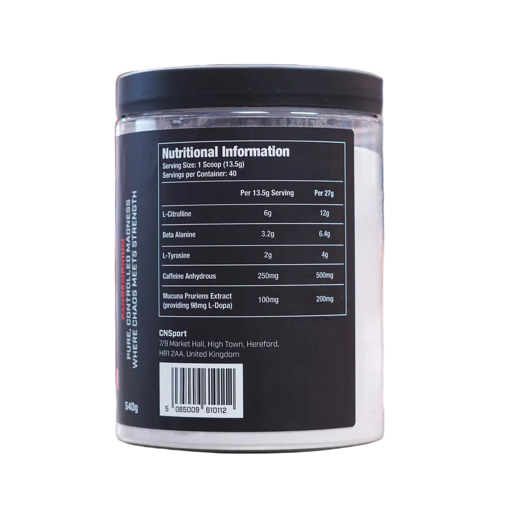 Pandamonium Pre Workout Panel