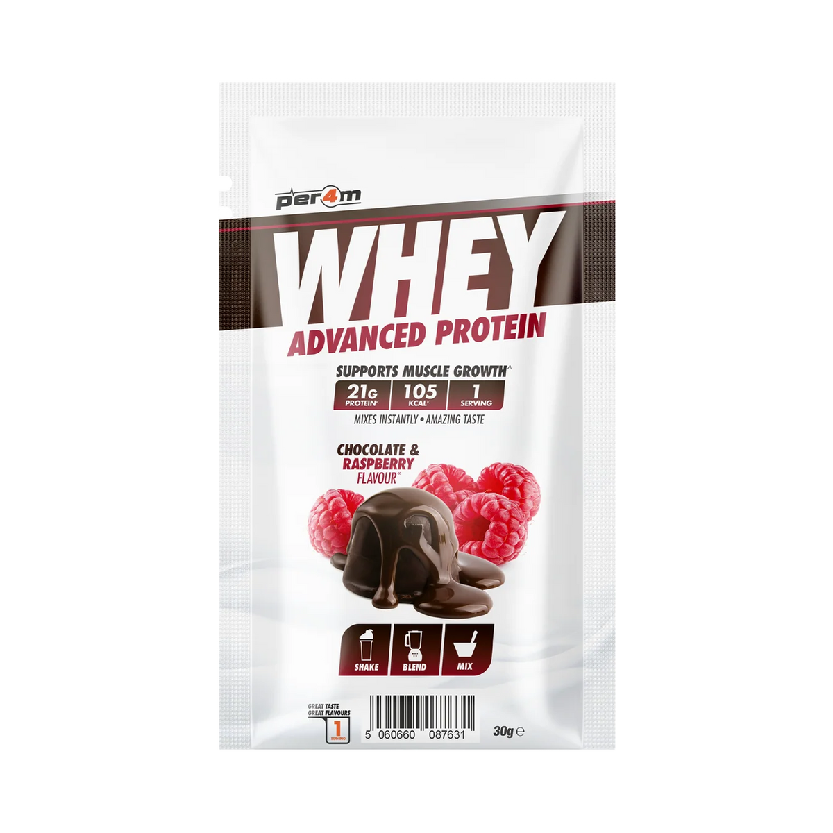 PER4M Advanced Whey Protein 30g Sample Sachet