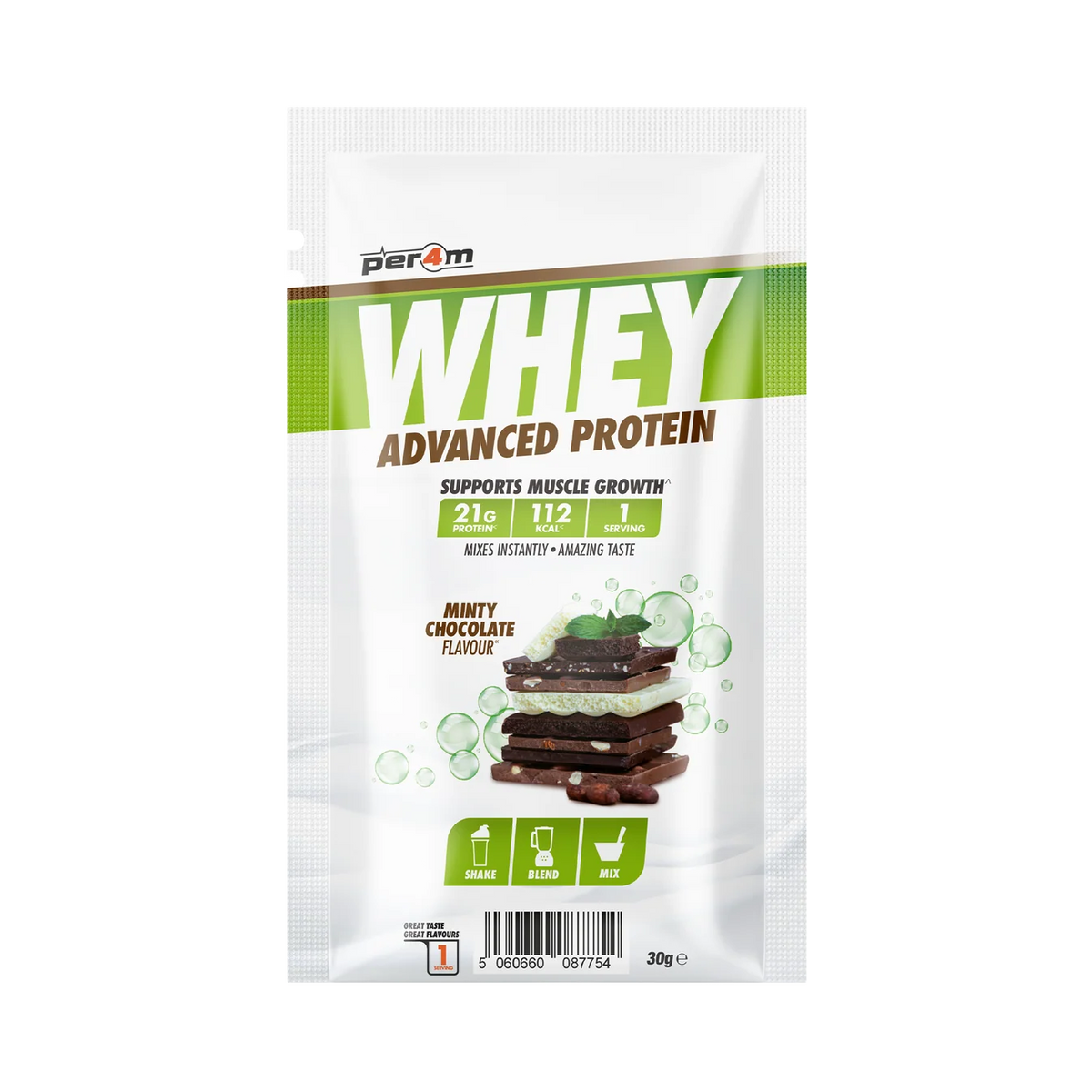 PER4M Advanced Whey Protein 30g Sample Sachet