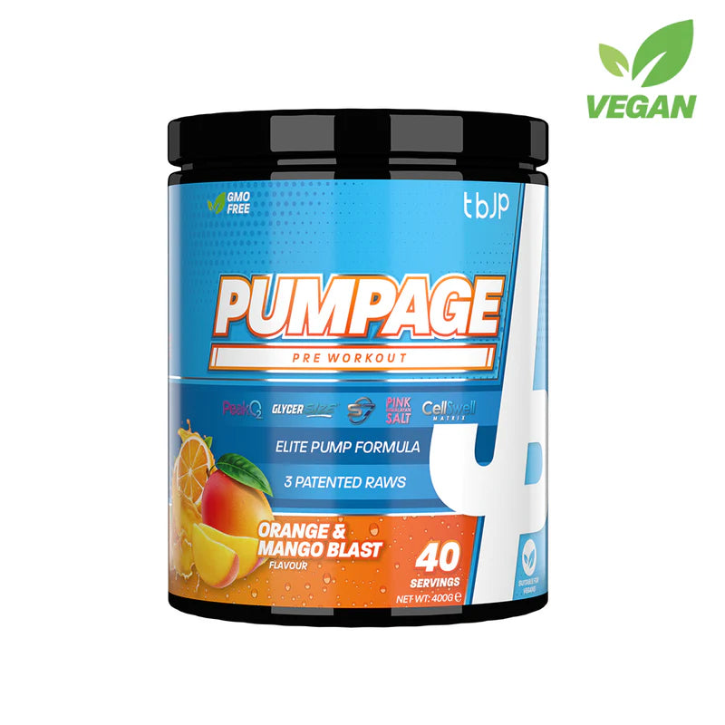 TBJP - Pumpage Stim Free Pre Workout 40 Servings