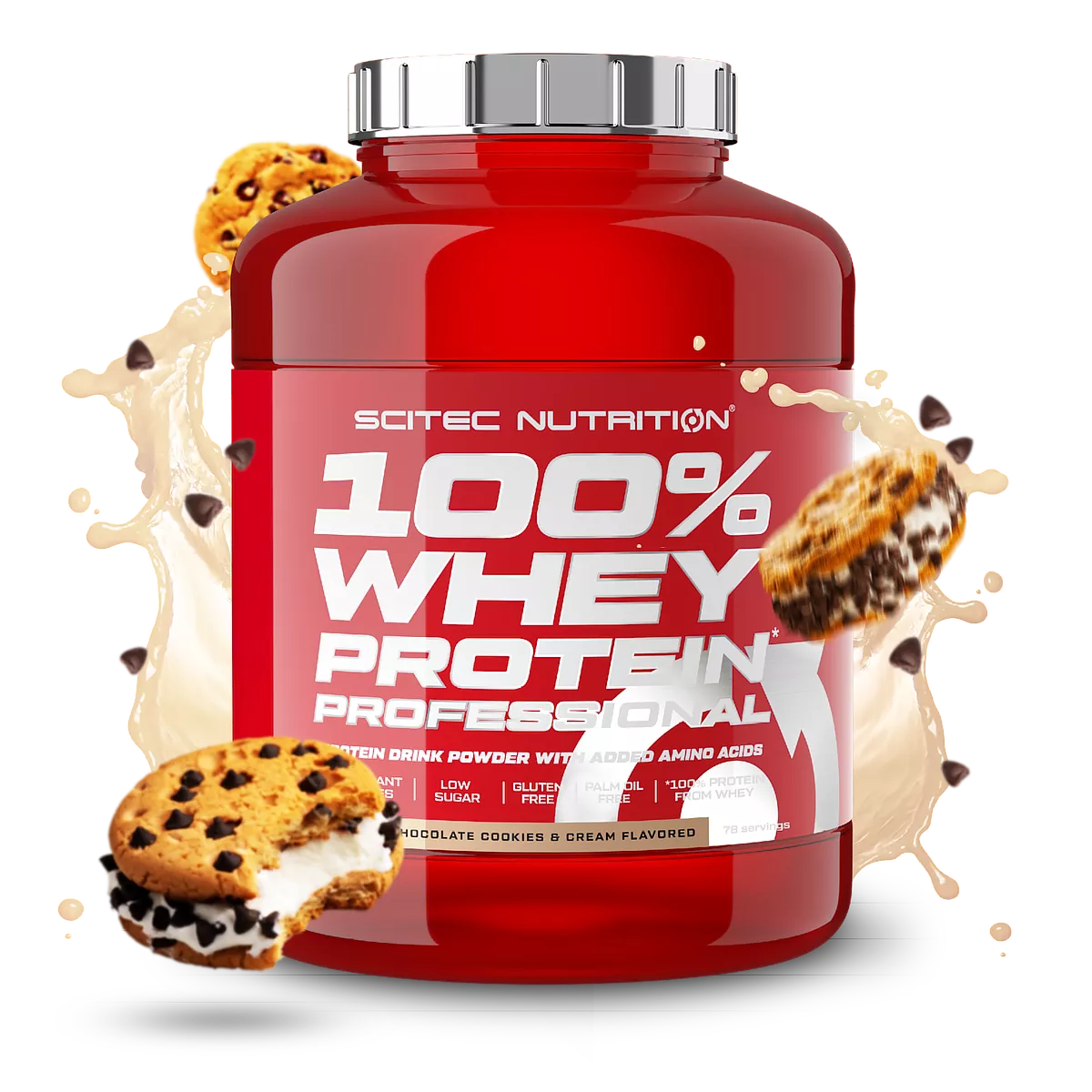 Scitec Nutrition - 100% Whey Protein Professional 2.35kg