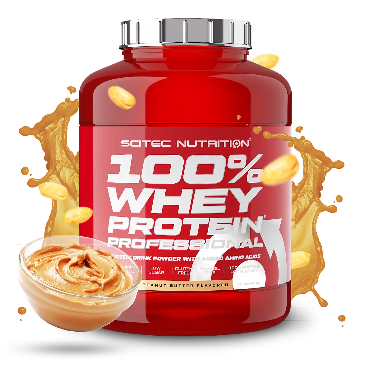 Scitec Nutrition - 100% Whey Protein Professional 2.35kg