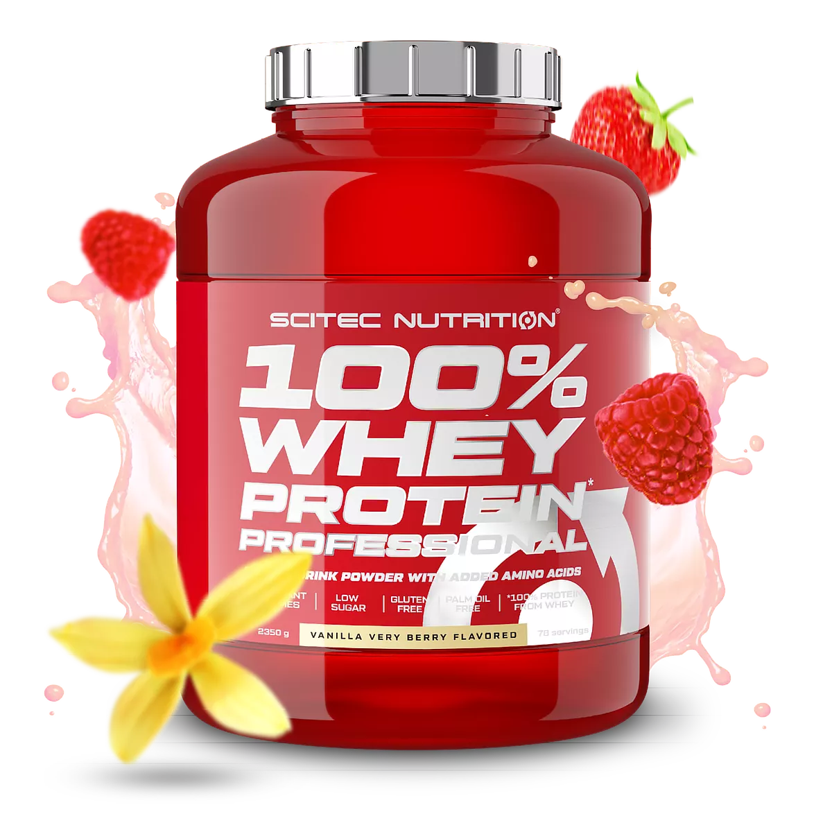 Scitec Nutrition - 100% Whey Protein Professional 2.35kg