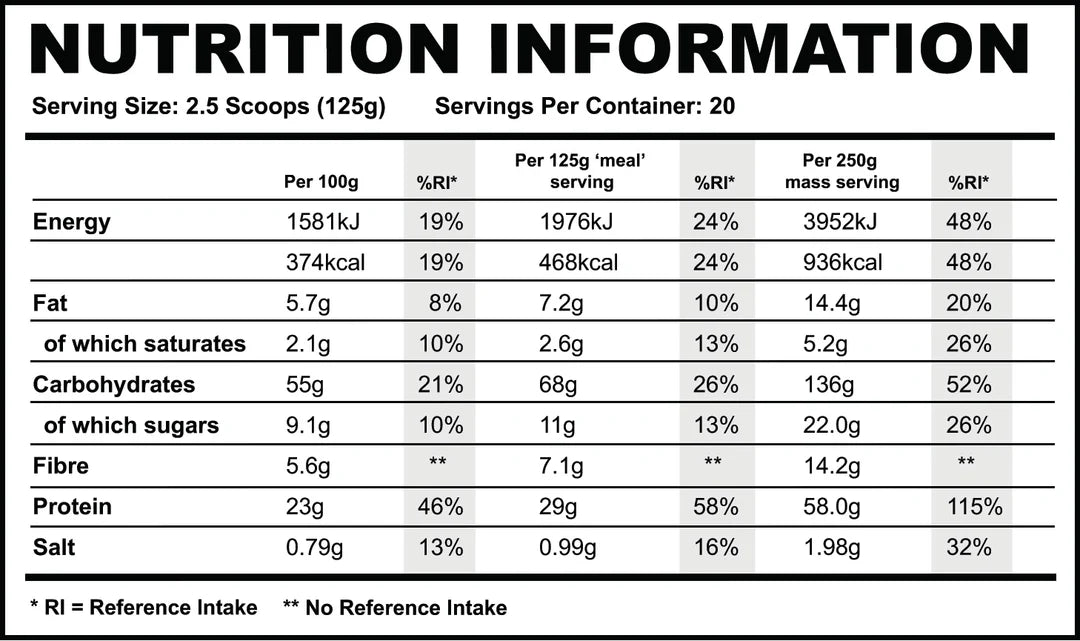 Strom MealMAX 2.5kg - 20 Servings