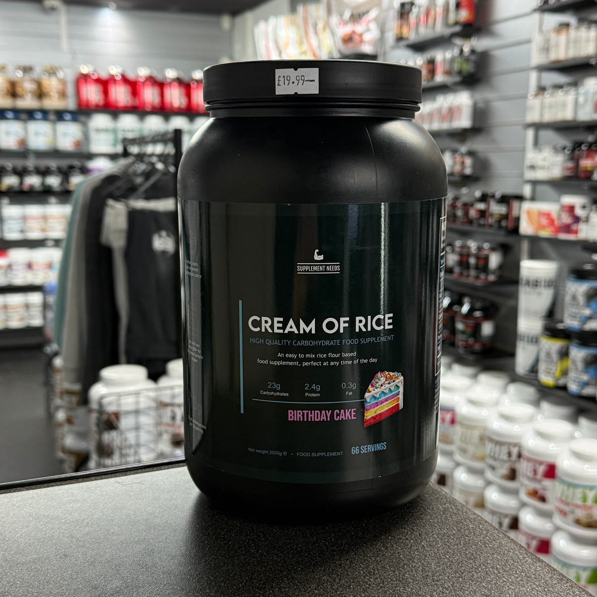 Supplement Needs Cream of Rice 2kg - 66 x 30g Servings