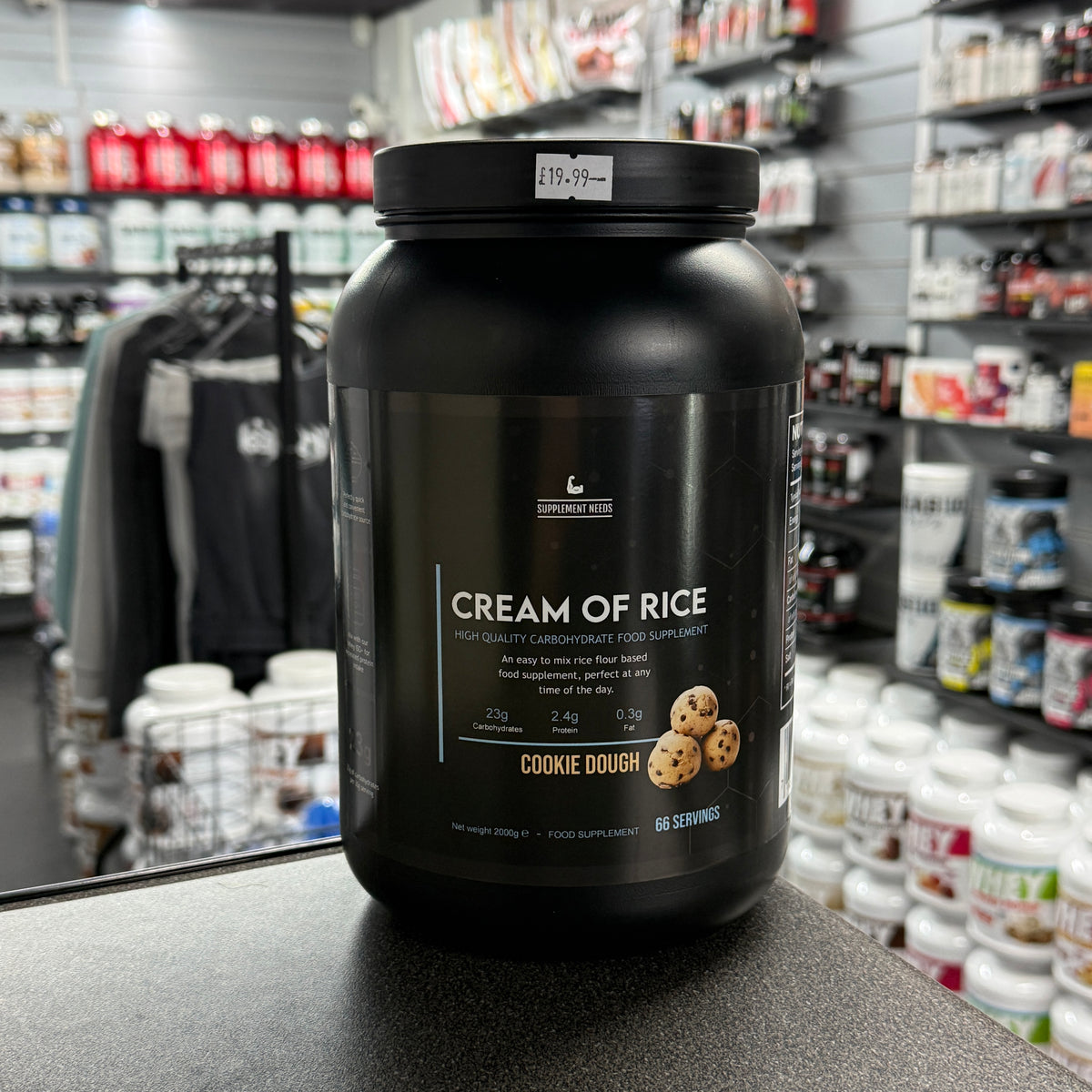 Supplement Needs Cream of Rice 2kg - 66 x 30g Servings
