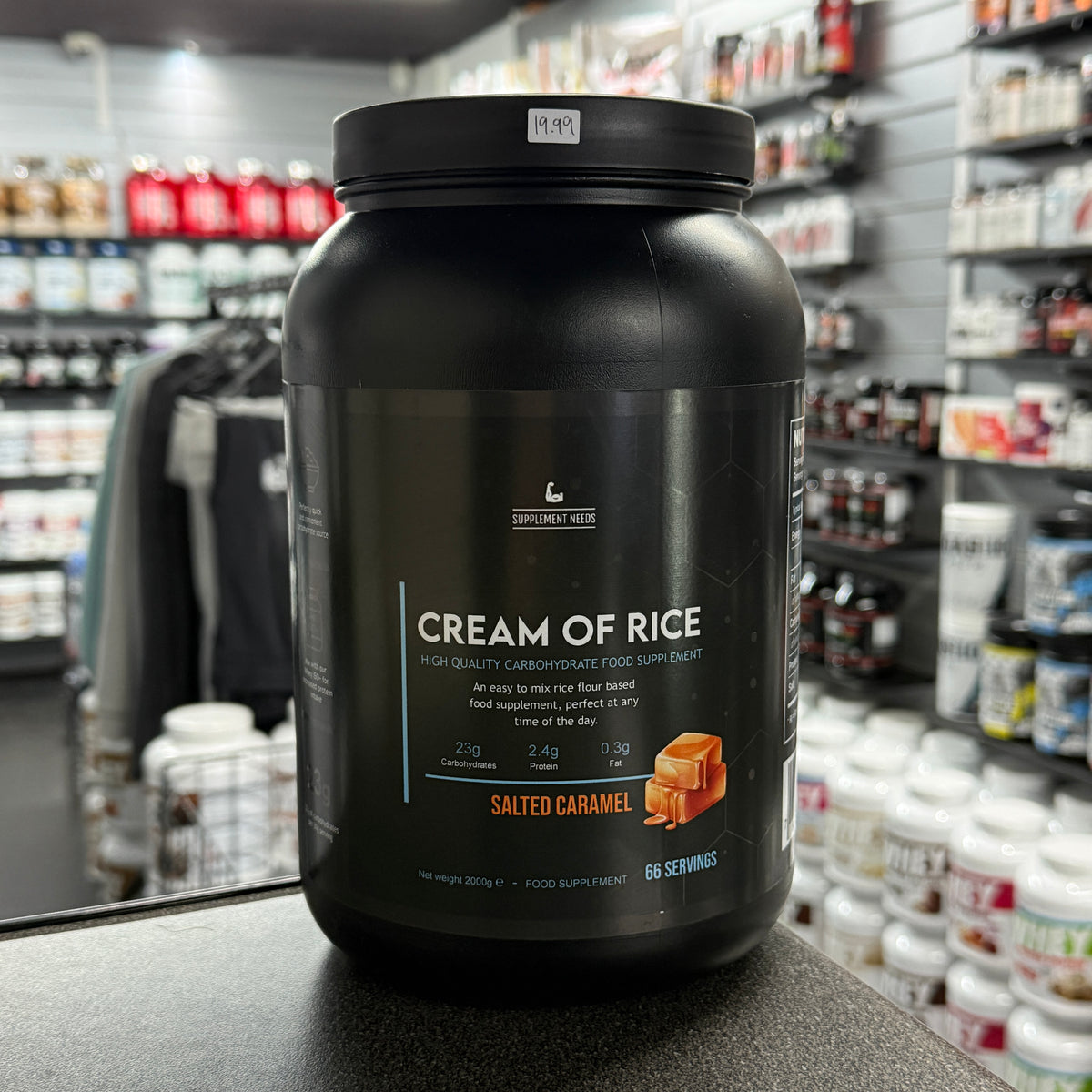 Supplement Needs Cream of Rice 2kg - 66 x 30g Servings