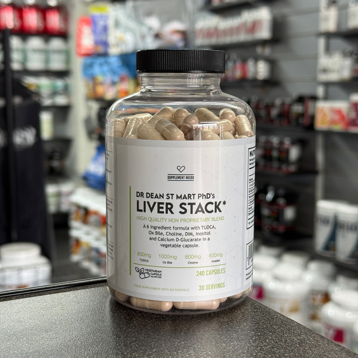 Supplement Needs Liver Stack 240 Capsules - TUDCA Formula