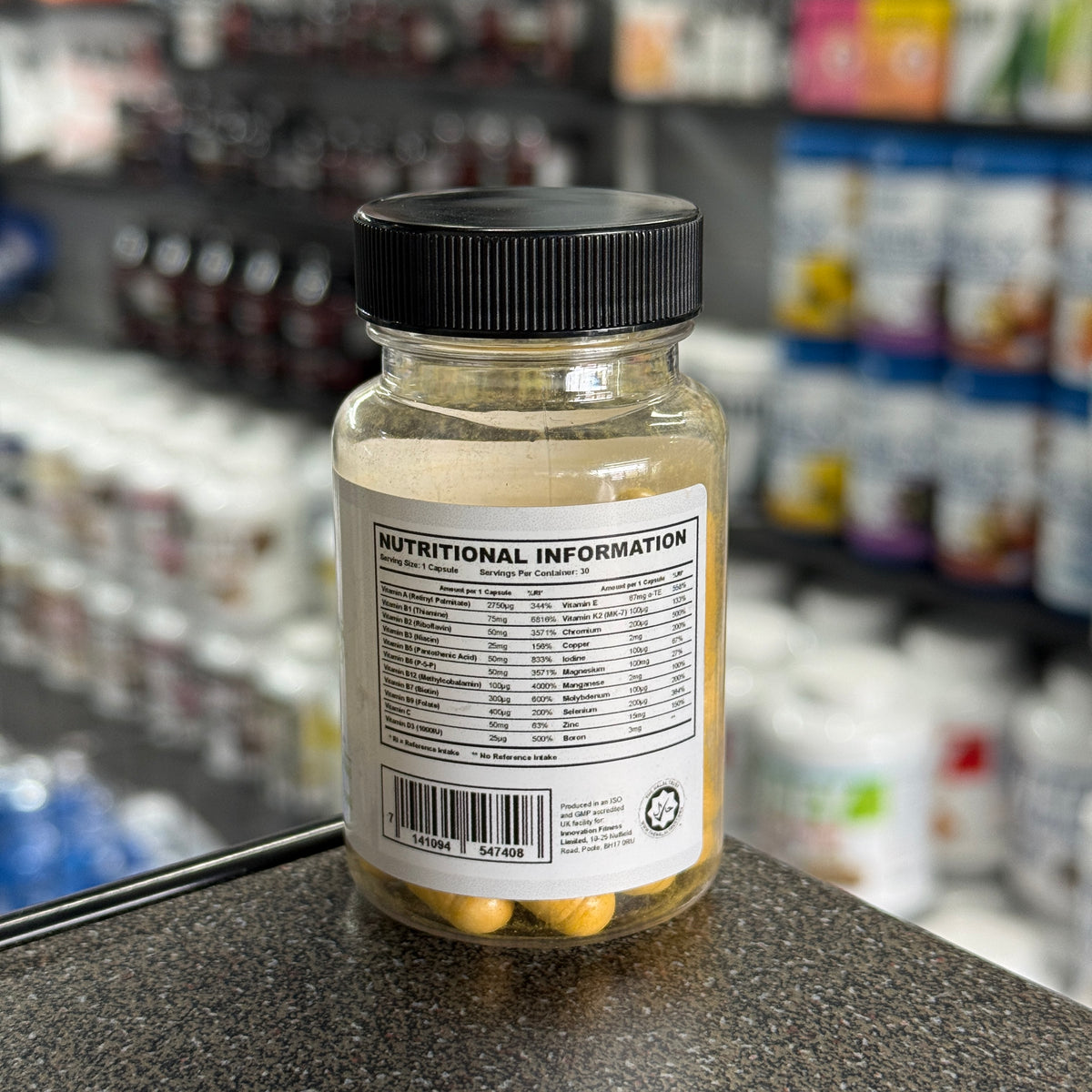 Supplement Needs Multivitamin Mineral Pro 30 Capsules - 30 Servings