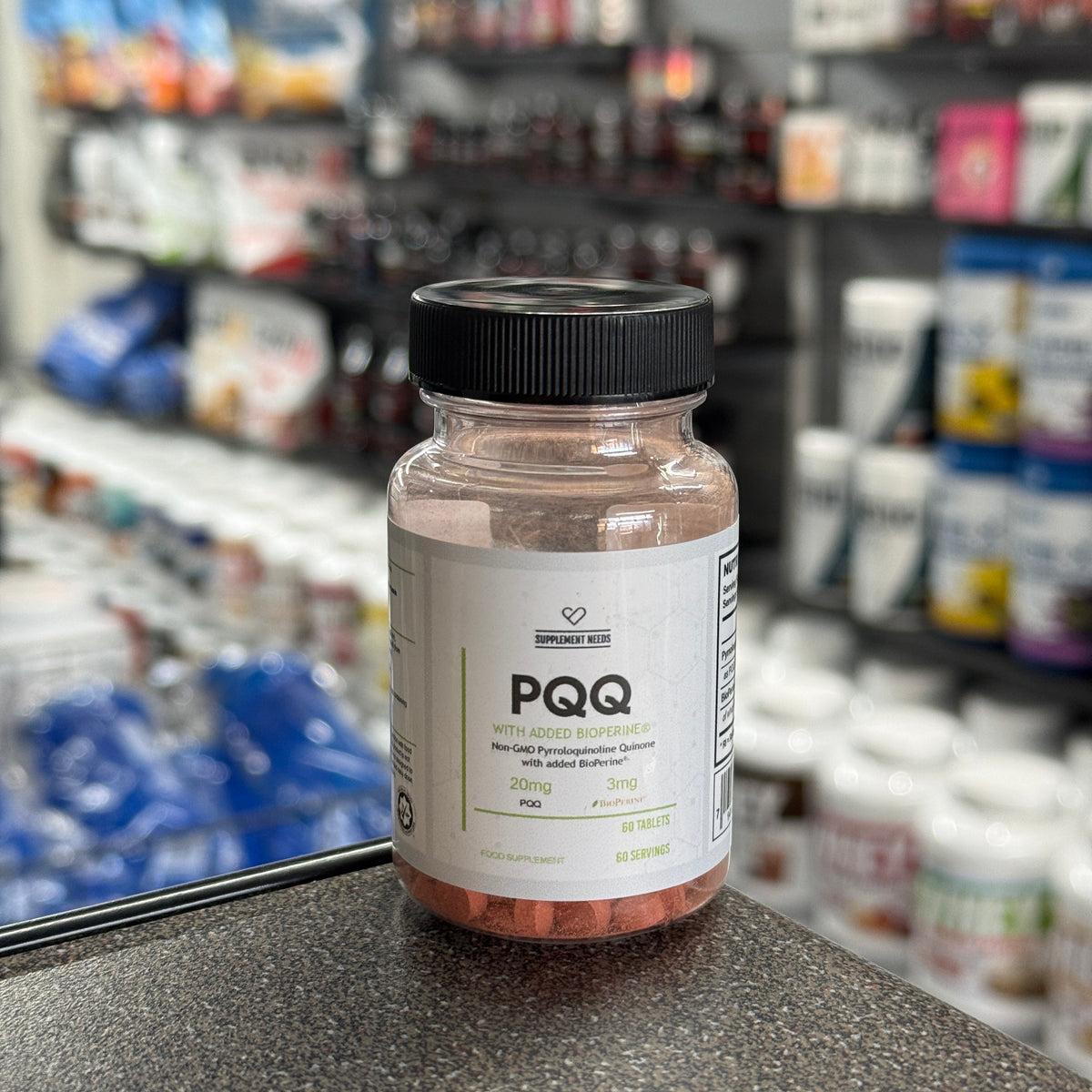 Supplement Needs PQQ 20mg - 60 Tablets