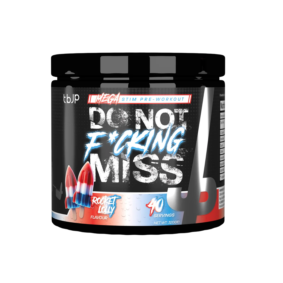 tbJP DNFM Pre-Workout – 20 Full / 40 Servings