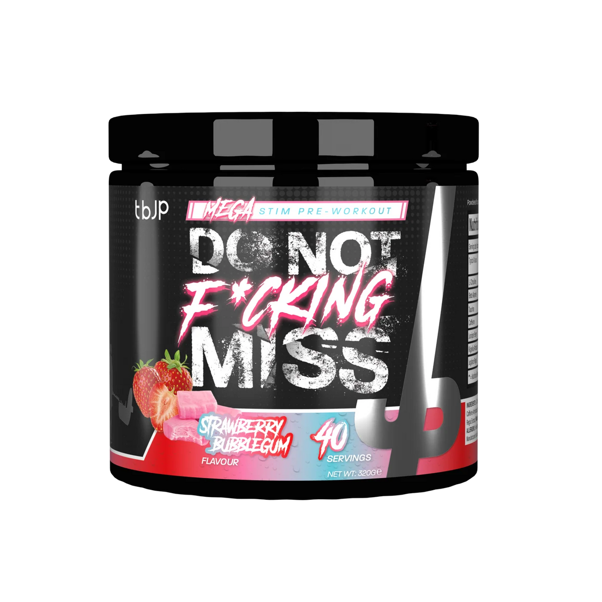 tbJP DNFM Pre-Workout – 20 Full / 40 Servings