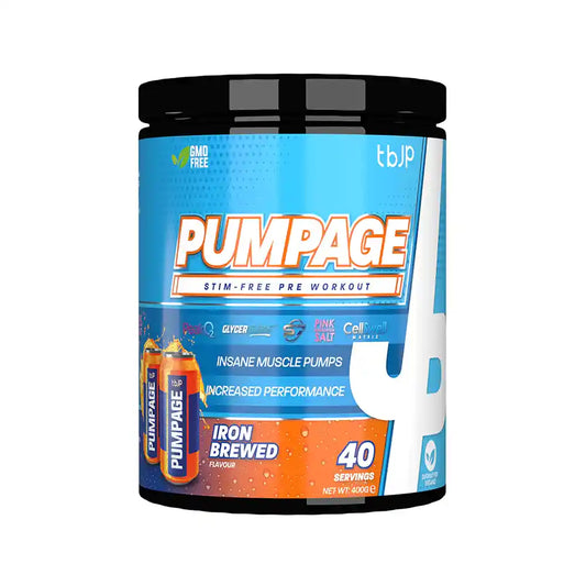 TBJP - Pumpage Stim Free Pre Workout 40 Servings