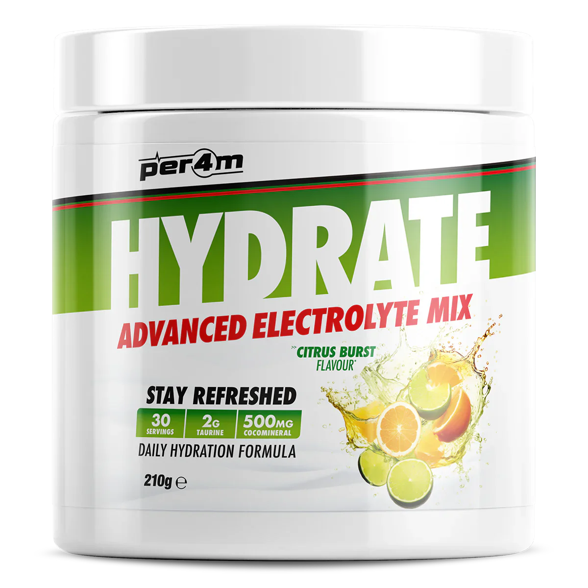 Per4m - Hydrate Advanced Electrolyte Mix 30 Servings