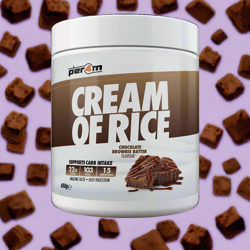 per4m cream of rice chocolate brownie batter