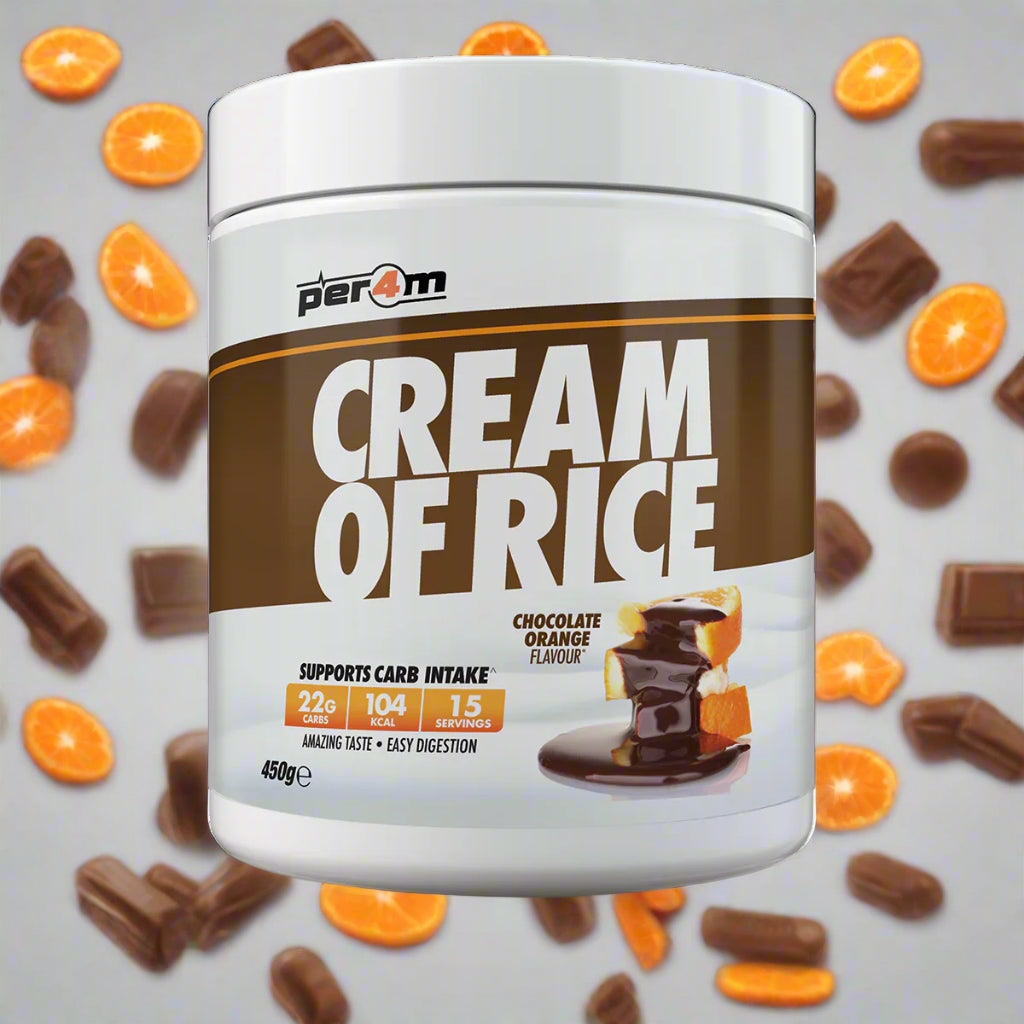 per4m cream of rice chocolate orange