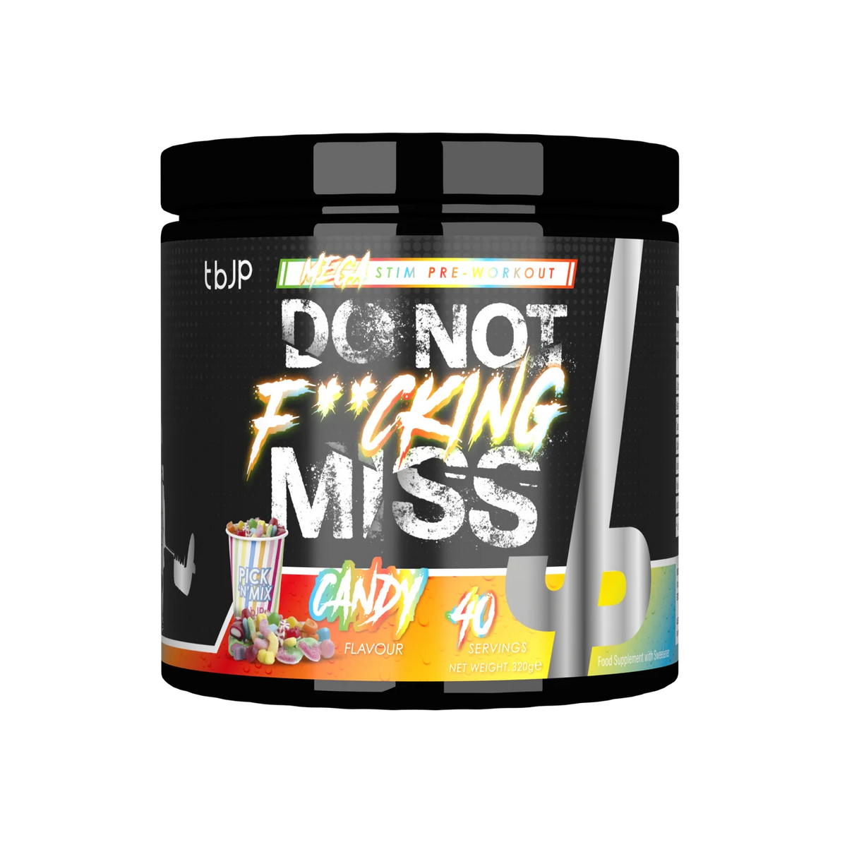 tbJP DNFM Pre-Workout – 20 Full / 40 Servings