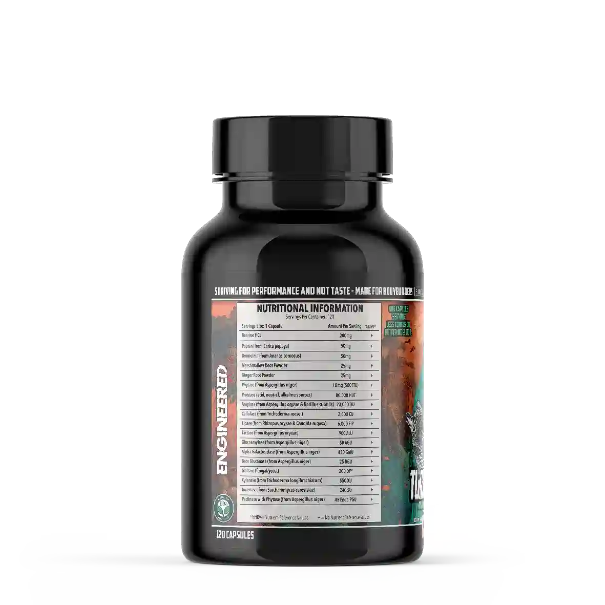 Engineered Muscle - TurboDigest 120 Sevings